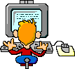 Boy at Computer