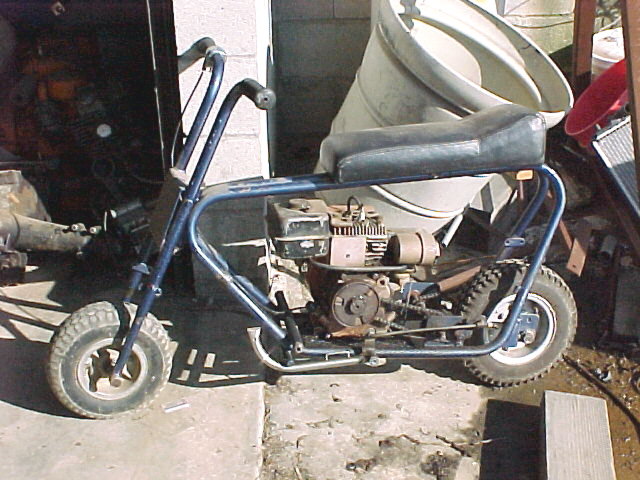 minibike left