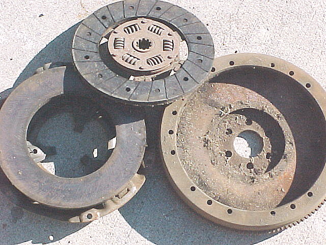 1961 Econoline clutch and flywheel