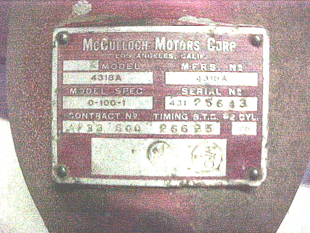 mac engine plate