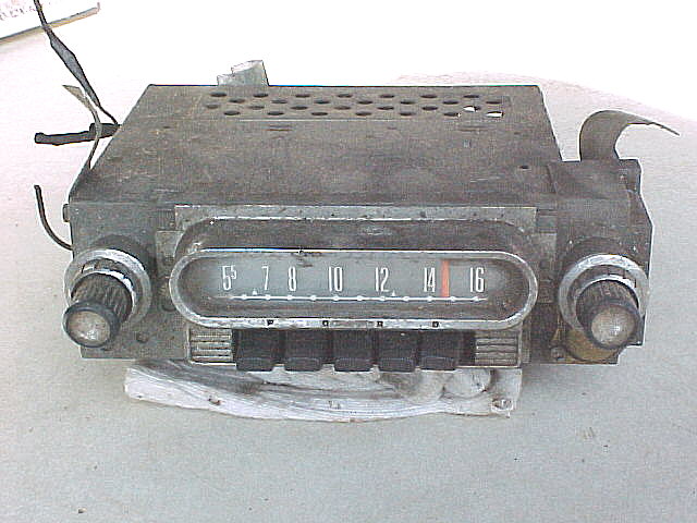 62 ford radio