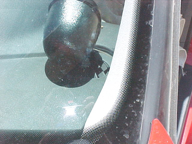 guage through windshield